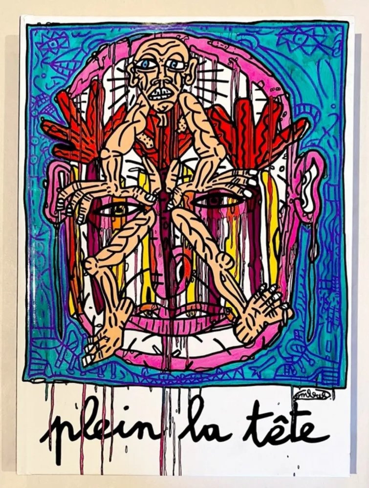 Livro Ilustrado Combas - Plein la tête