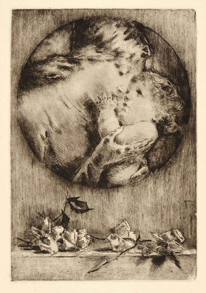 Água-Forte Conconi - AMOR MATERNO