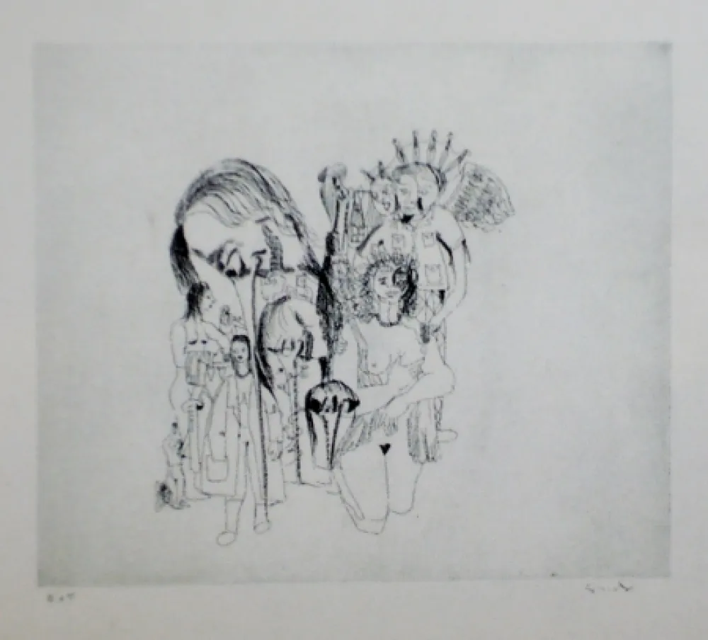 Água-Forte E Água-Tinta Condo - More sketches of Spain-For Miles Davis 5