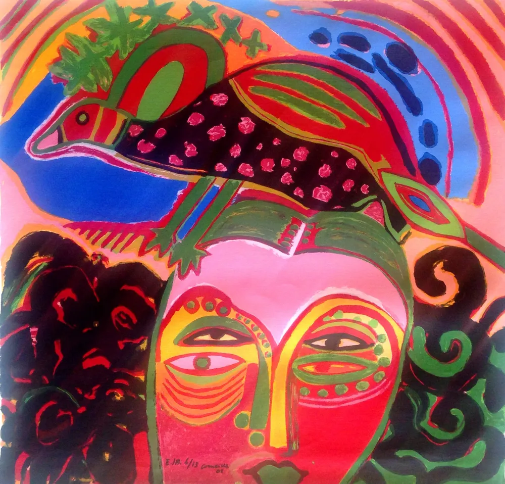 Serigrafia Corneille - Inconnu 