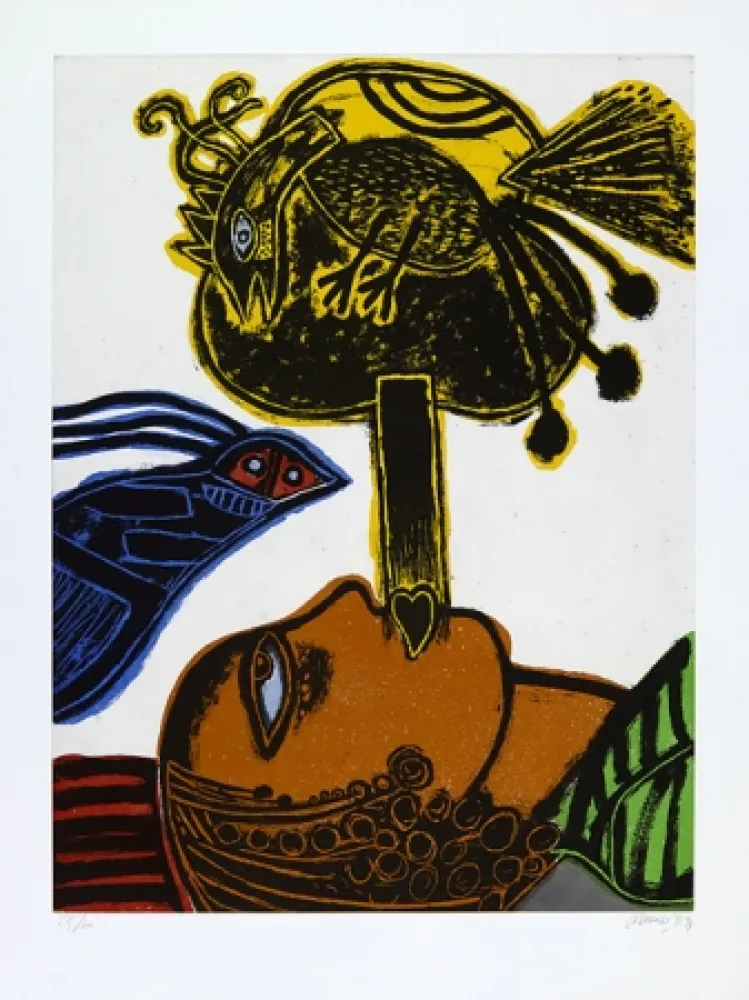 Água-Tinta Corneille - L’africaine.