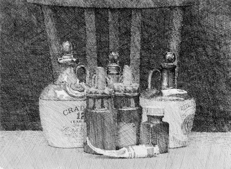 Água-Forte Cotugno  - Natura morta