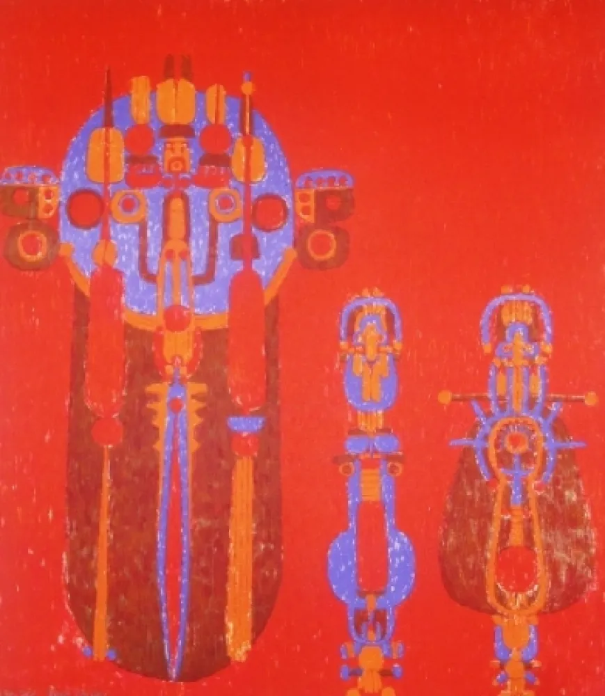 Litografia Courtin - Conjonction des sexes