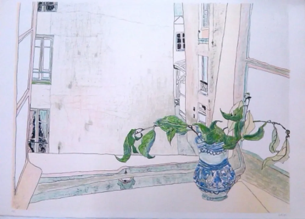 Litografia Cristi - Untitled