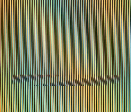 Litografia Cruz-Diez - Caura-1