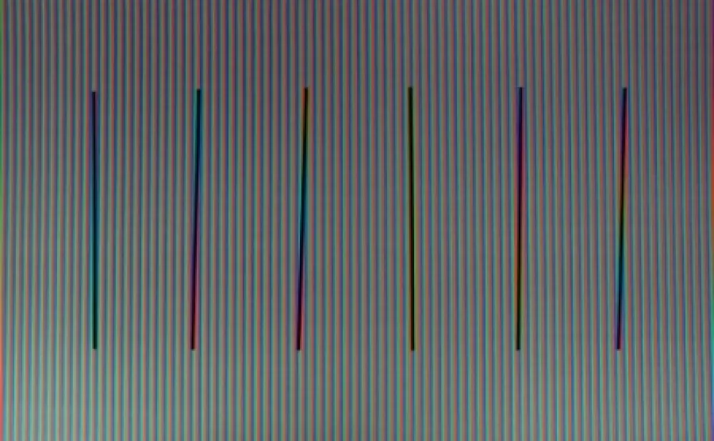 Litografia Cruz-Diez - Couleur à l'Espace Jerez	