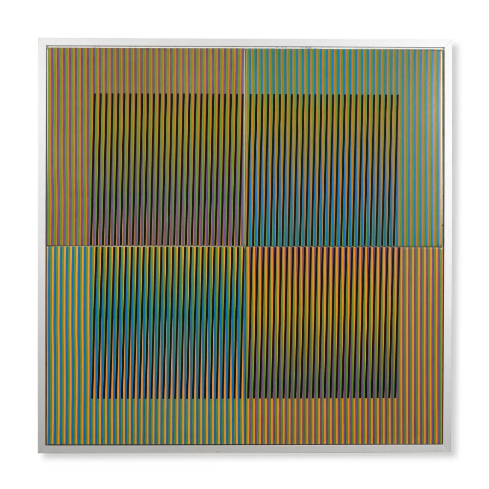 Cerâmica Cruz-Diez - Couleur Additive, Serie 14