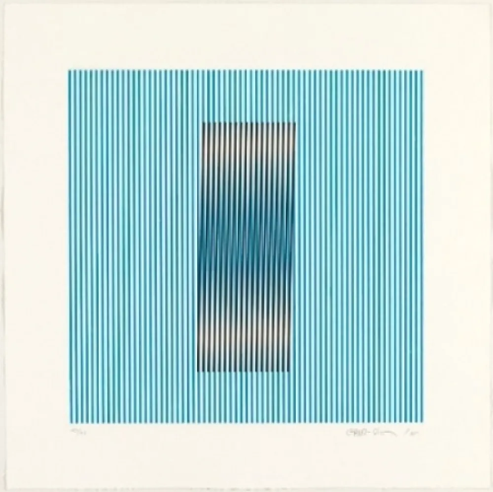 Água-Forte E Água-Tinta Cruz-Diez - Induction del Amarillo Barcelona 