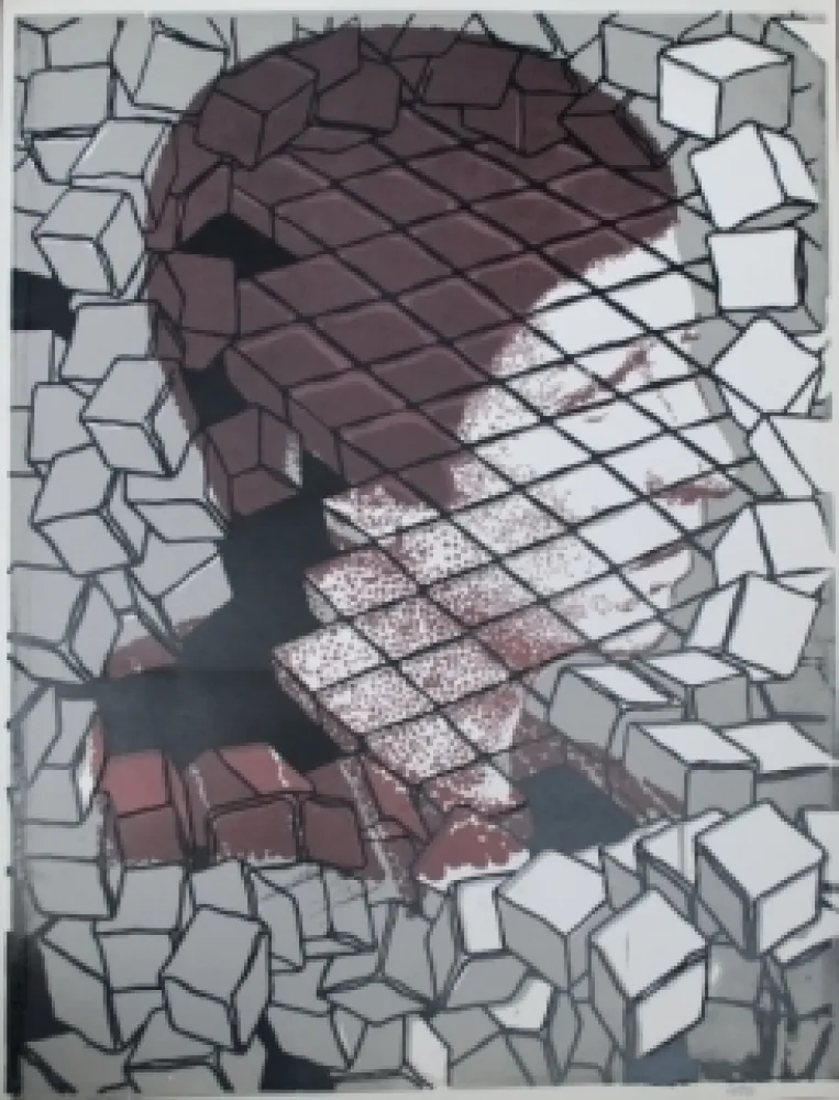 Serigrafia Cueco - Profil sur pavés