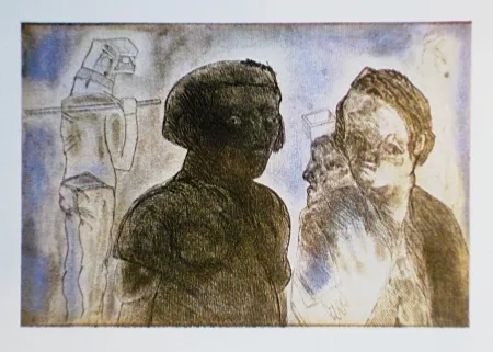 Água-Forte E Água-Tinta Cuevas - Pescadores de Blanes