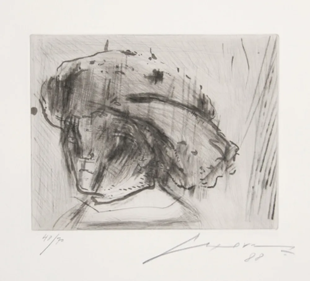 Água-Forte E Água-Tinta Cuevas - Portrait of Rembrandt as a Child