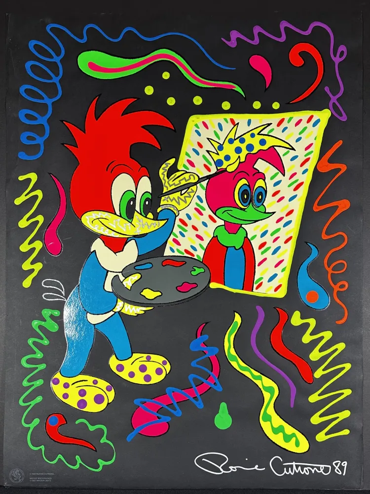 Serigrafia Cutrone - Putting on Your Face