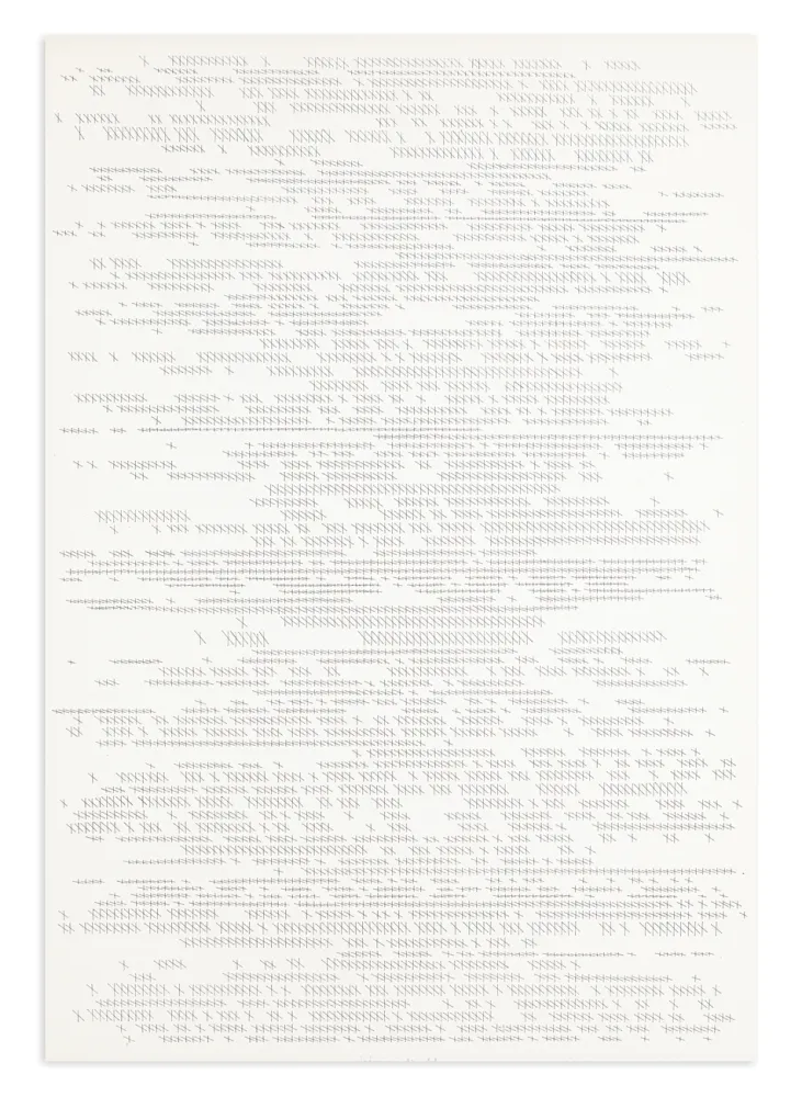 Litografia Dadamaino - Senza titolo