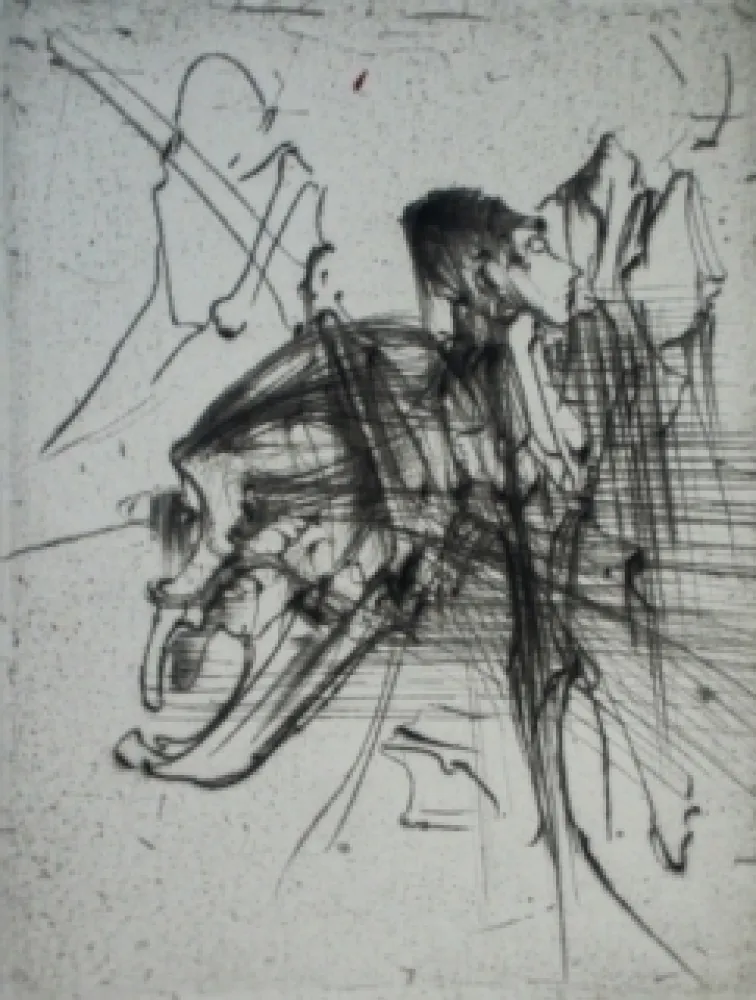 Água-Forte Dado - Sans titre 