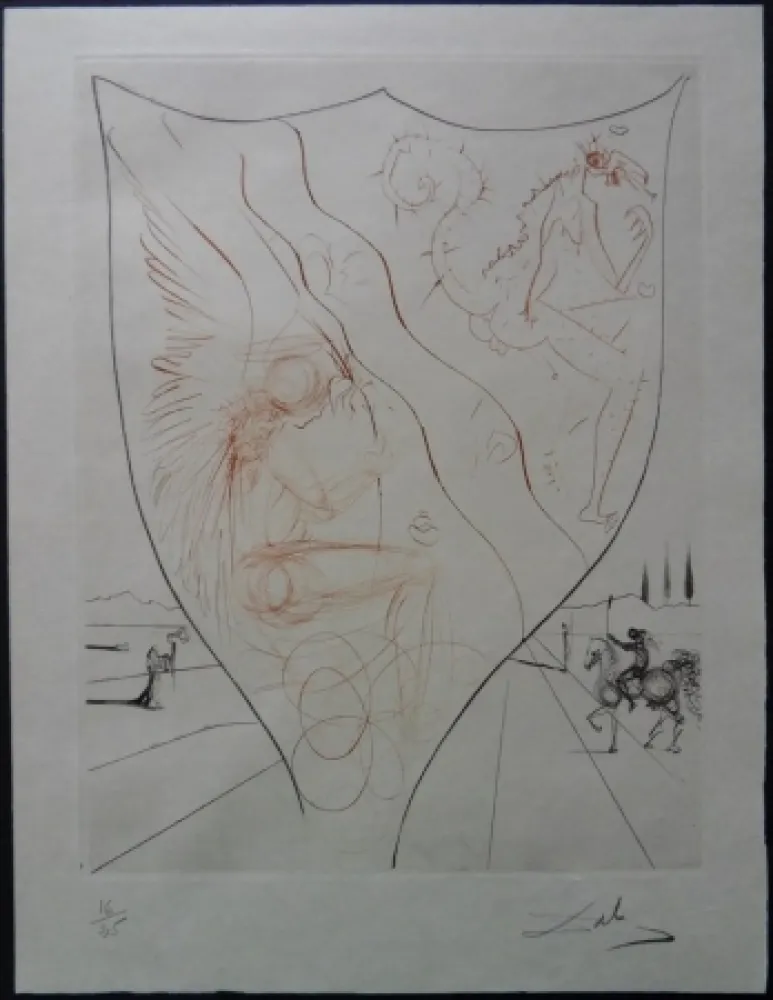 Água-Forte Dali - Alexis - Etat Japon