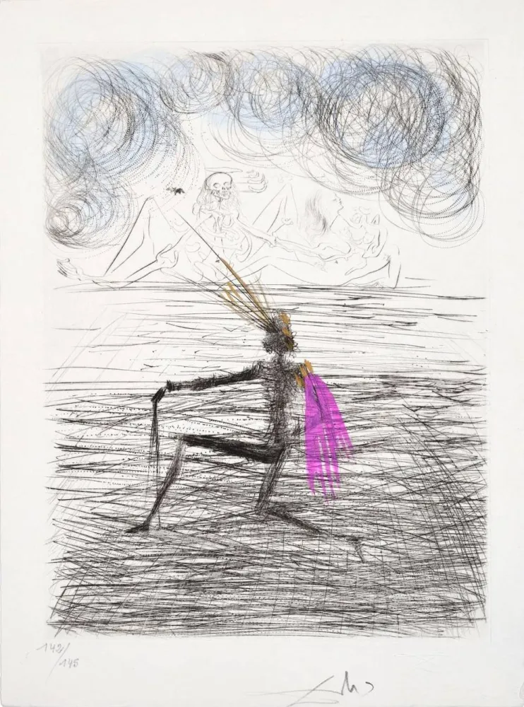 Ponta-Seca Dali - Chevalier à genou (Kneeling Knight)