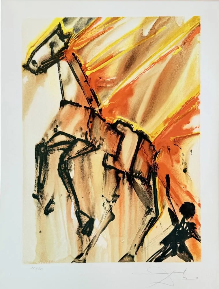 Litografia Dali - Clavilegnio