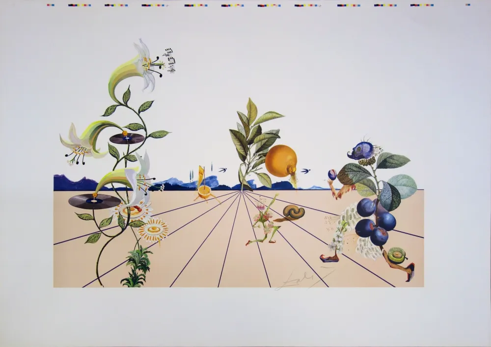Litografia Dali - Flordali