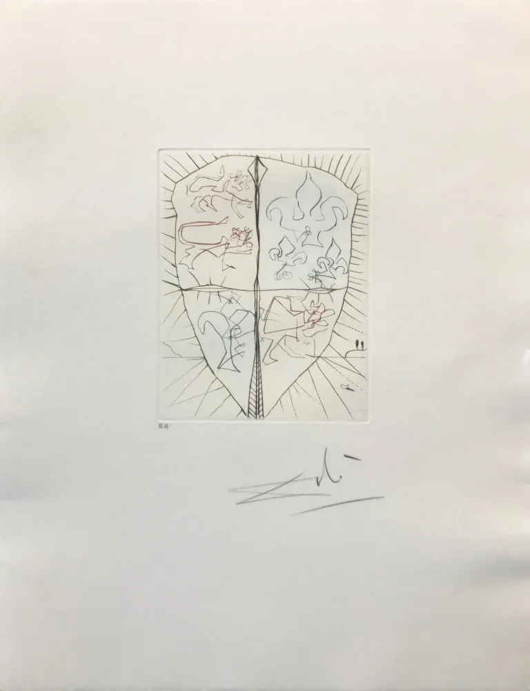 Gravura Dali - HENRY V (B)