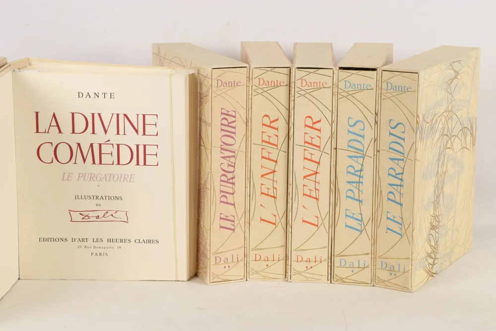 Xilogravura Dali - La Divine Comédie