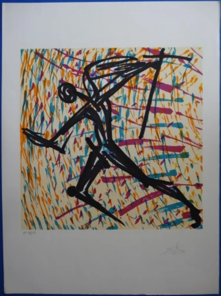 Litografia Dali - La Fede que vacilla