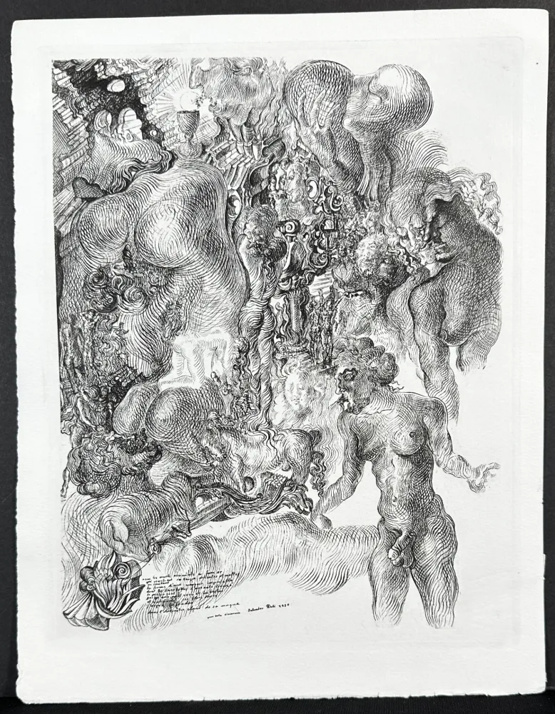 Gravura Dali - La Femme Visible