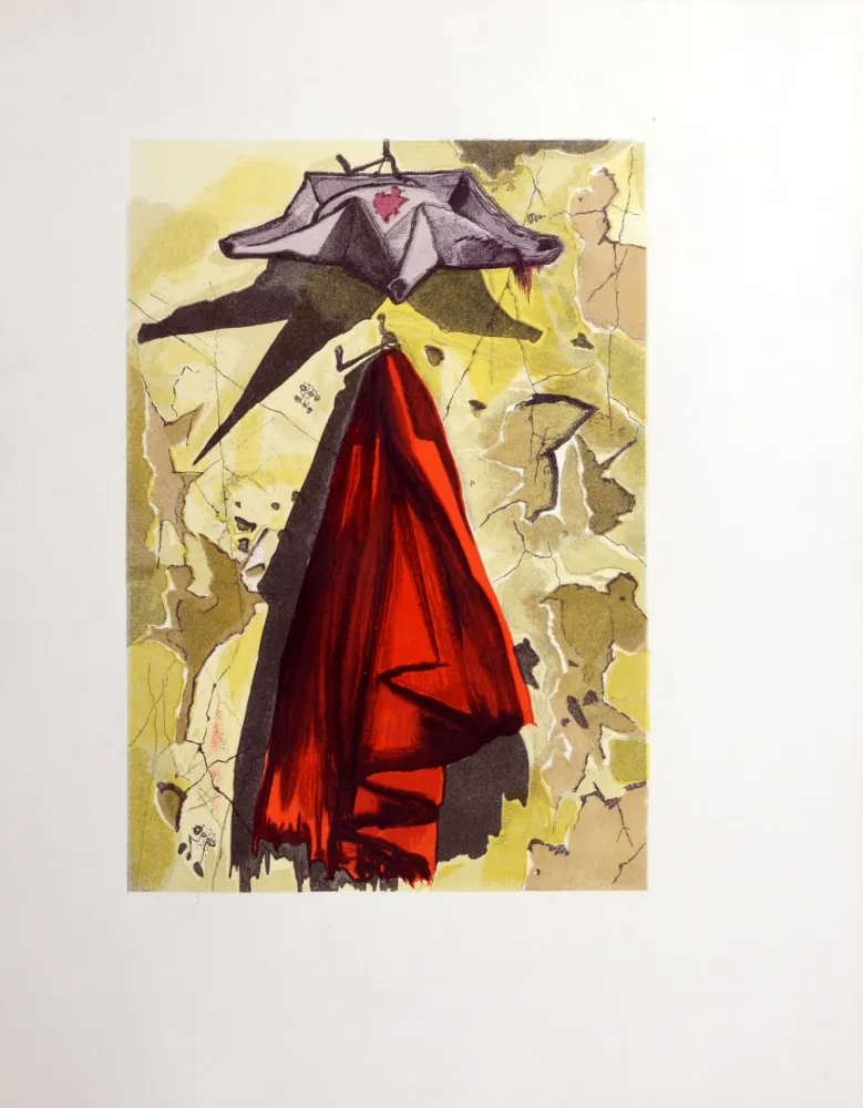 Gravura Dali - Le Tricorne, 1958