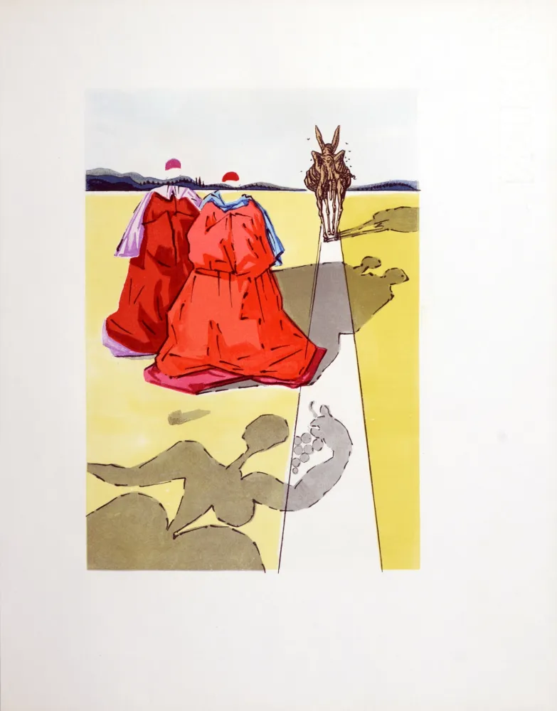 Gravura Dali - Le Tricorne, 1958