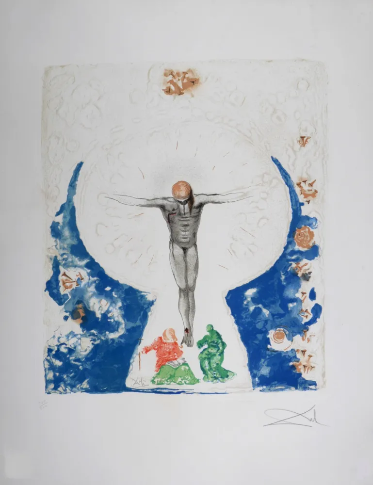 Gravura Dali - L'Hostie, 1961 - Hand-signed