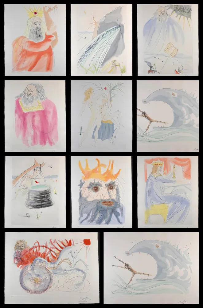 Gravura Dali - Our Historical Heritage Complete Suite