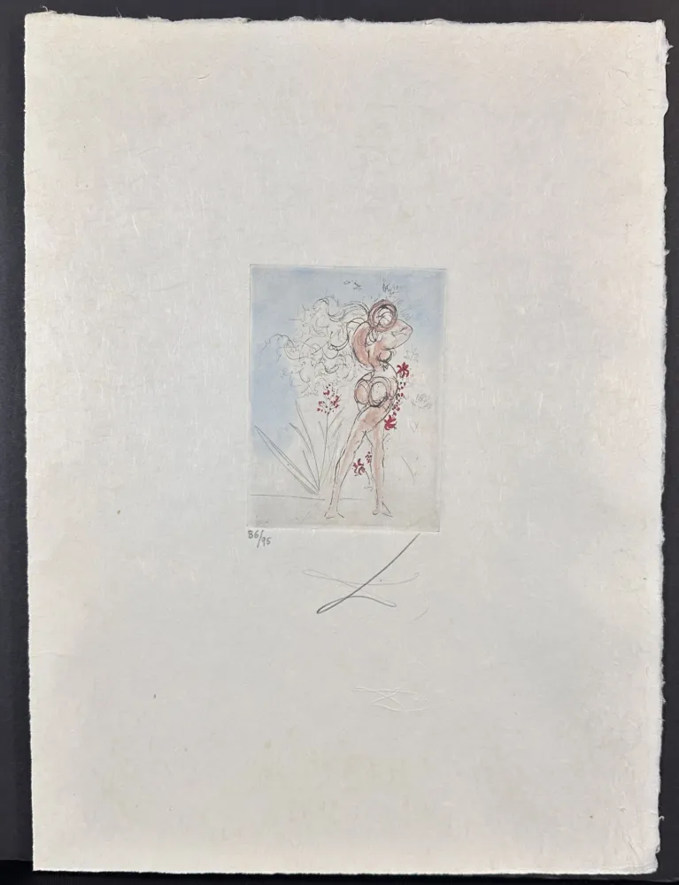 Gravura Dali - Petite Nus (From Apollinaire) J