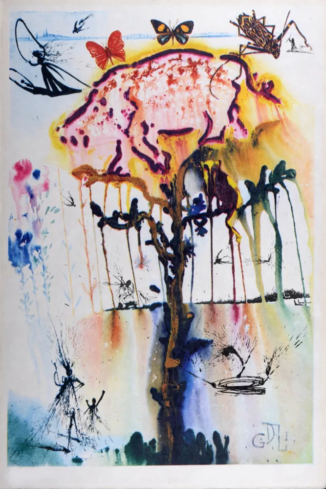 Heliogravura Dali - Pig and Pepper, 1969