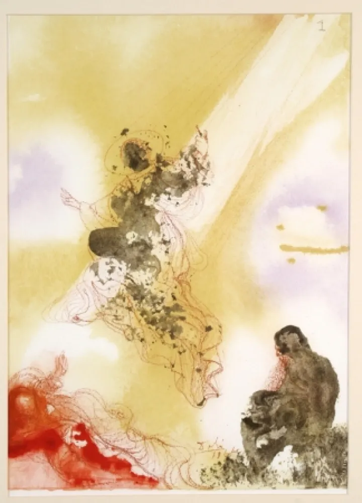 Múltiplo Dali - Sanctus Raphael et Tobias