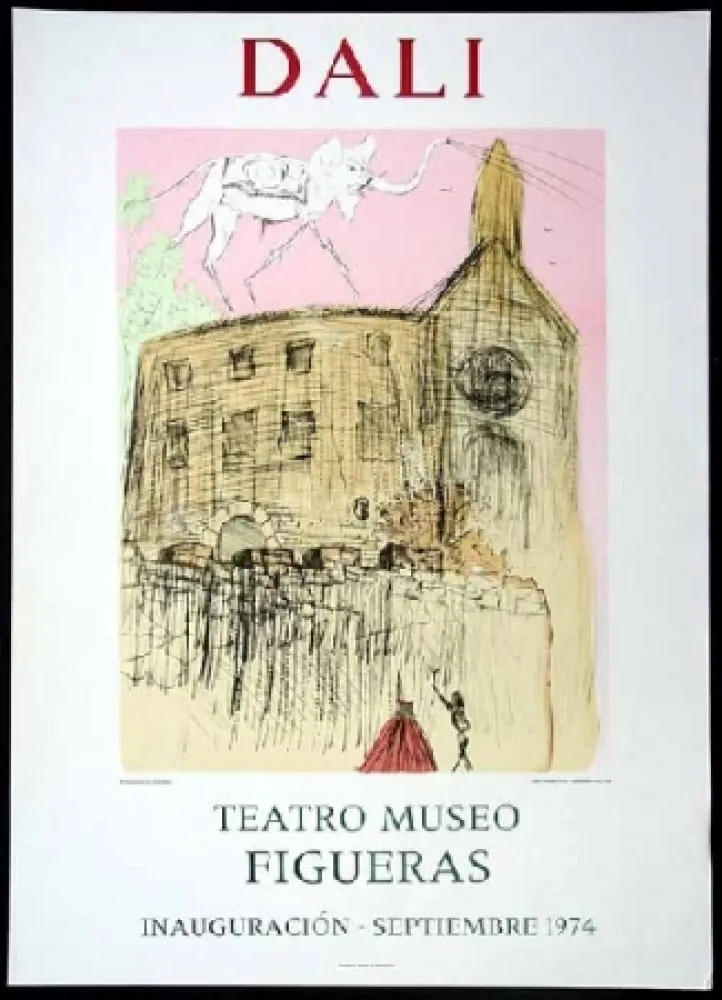 Cartaz Dali - Teatro Museo Figueras