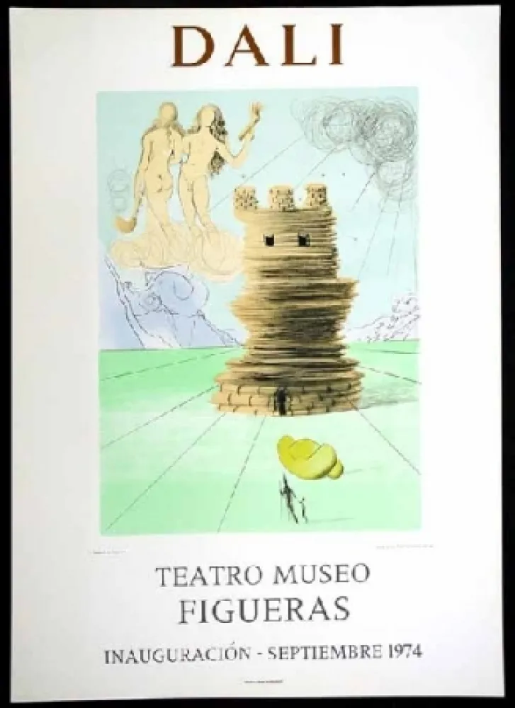 Cartaz Dali - Teatro museo Figueras