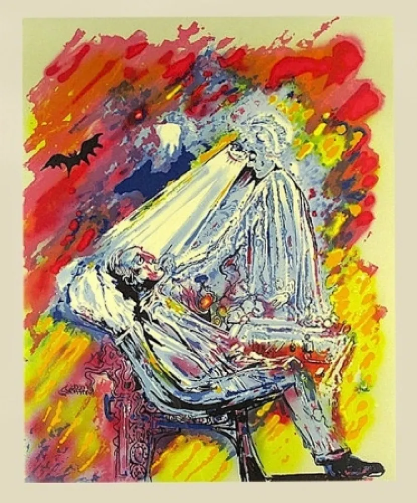 Litografia Dali - The Dentist: The Healing Light, from L'Acenture Medicale