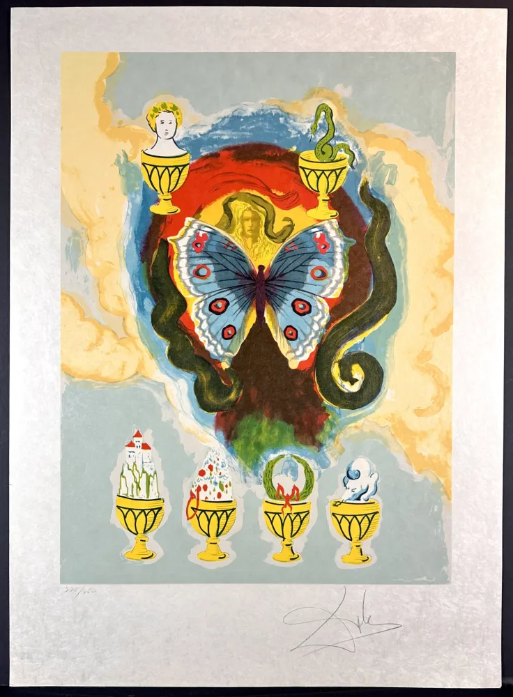 Litografia Dali - Wealth Health Fame and Love