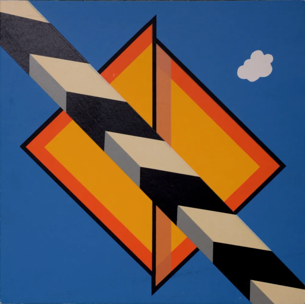 Serigrafia D'arcangelo - Composition, 1969