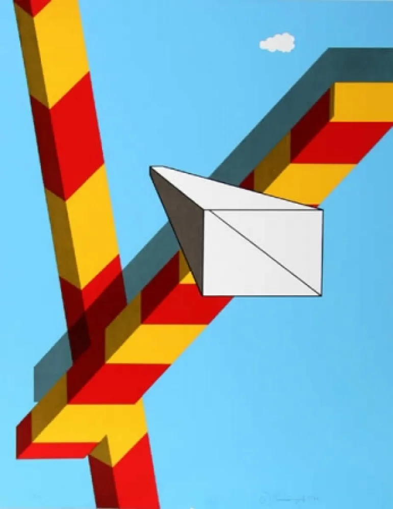 Serigrafia D'arcangelo - Landscape