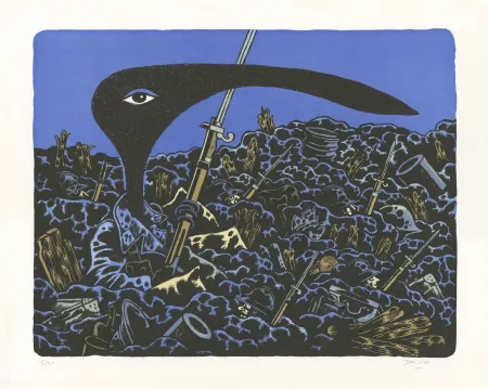 Litografia David B - Mon Grand-Père sur le Front