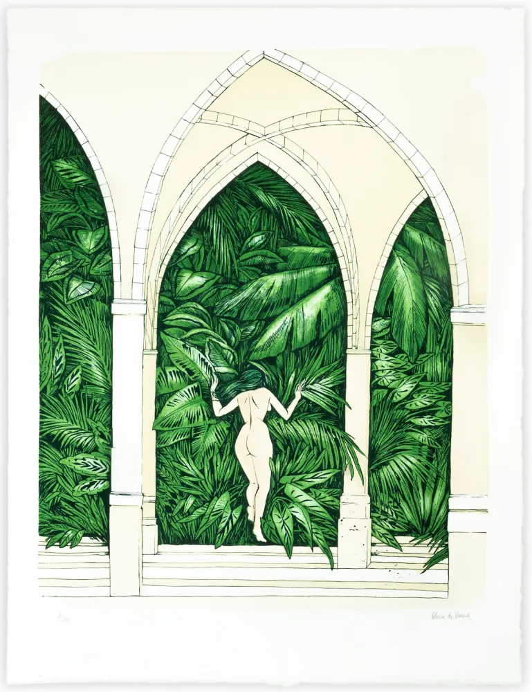 Litografia De Bona - Le Sacré