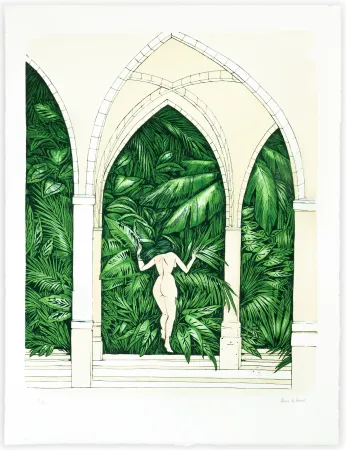 Litografia De Bona - Le Sacré