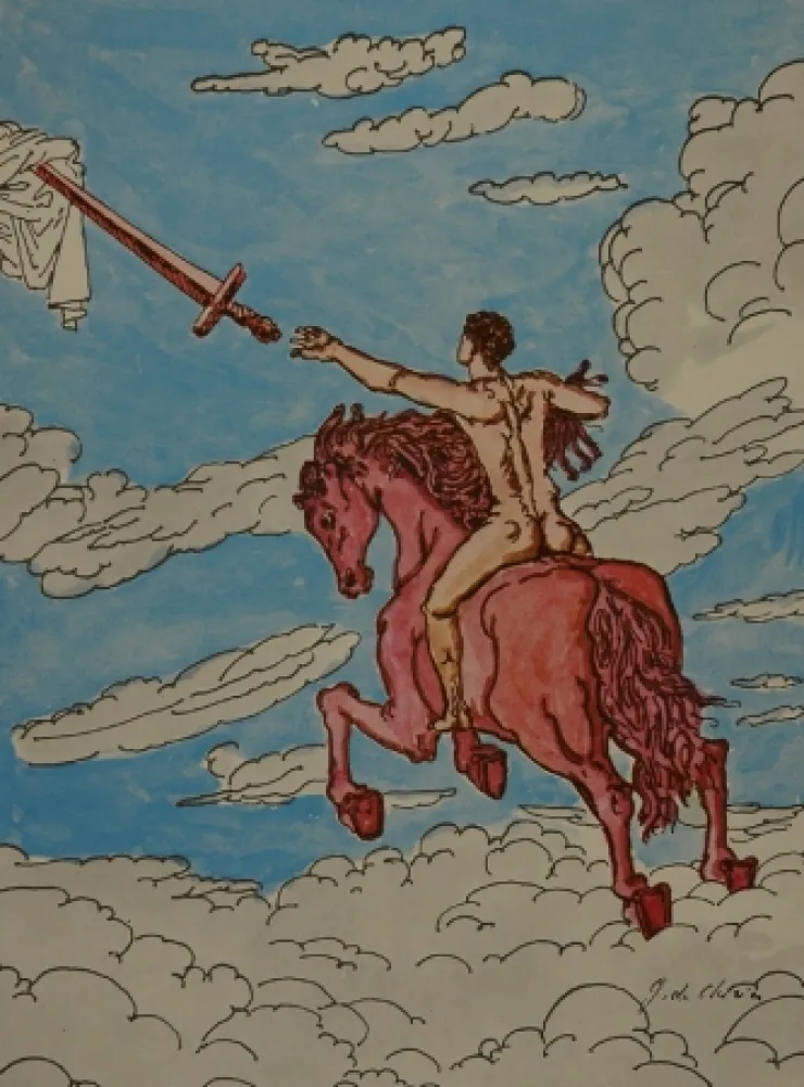 Livro Ilustrado De Chirico - Apocalisse