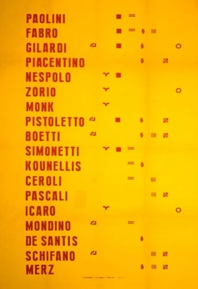 Litografia De Santis - Manifesto 2017