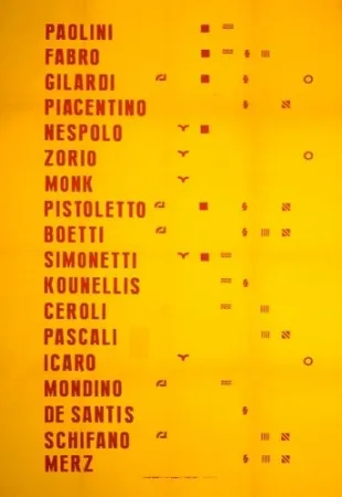 Litografia De Santis - Manifesto 2017