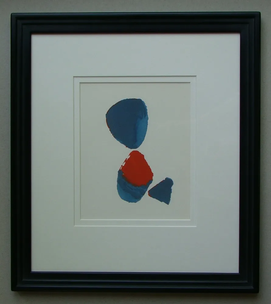 Estêncil De Stael - Composition sans titre pour René Char, 1952