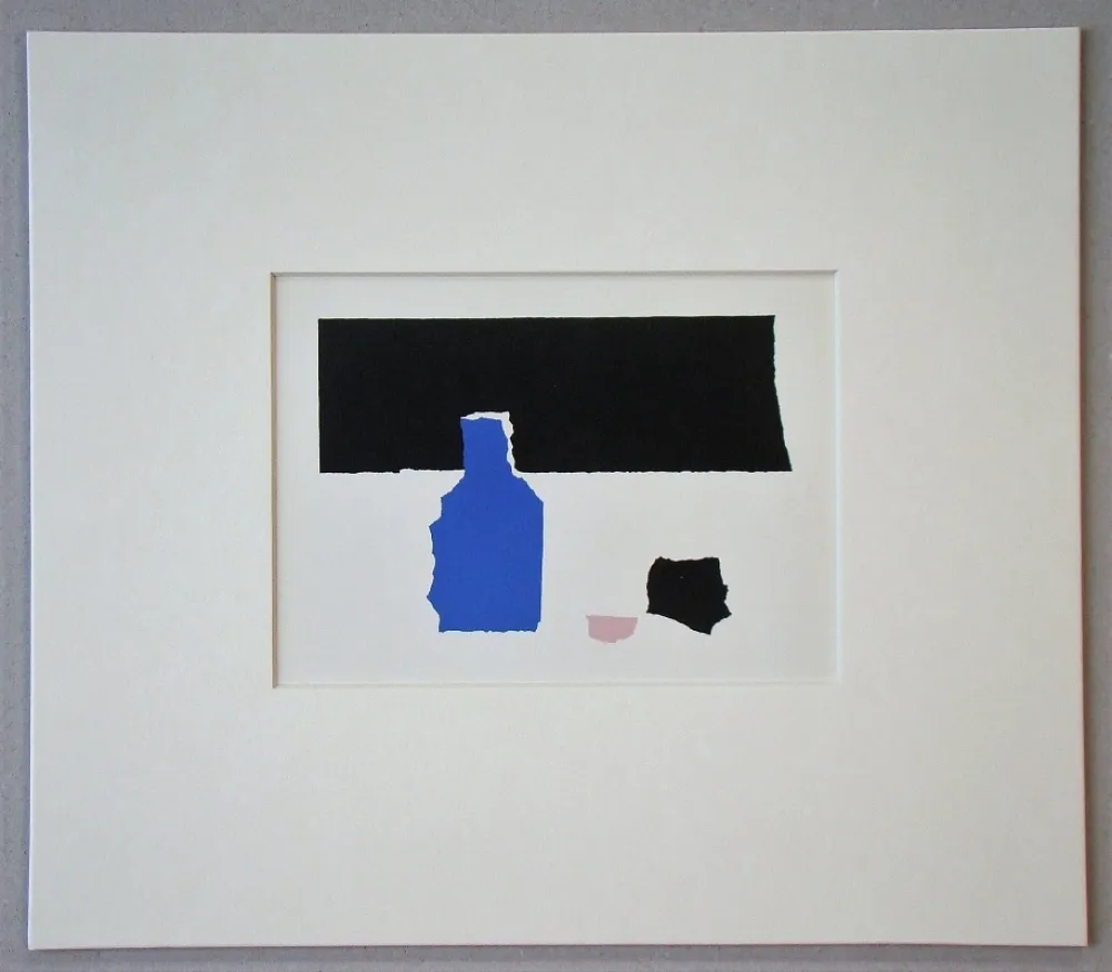 Litografia De Stael - Nature Morte - 1952