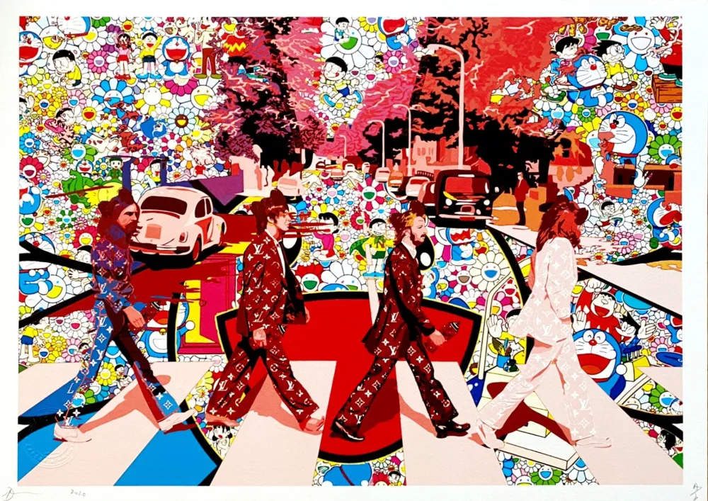 Gravura Digital Death Nyc - Beatles