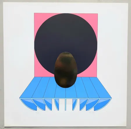 Serigrafia Del Pezzo - Composizione