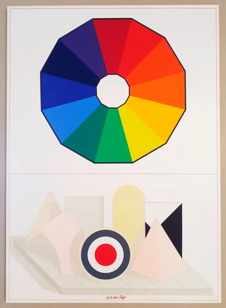 Serigrafia Del Pezzo - Composizione